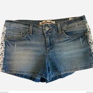 Pre-owned True Freedom Blue Denim Shorts